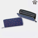 [WALLET] NAGOMI 7528 | KOUSHU INDEN (LACQUERED DEERSKIN CRAFTS)| INDEN-YA