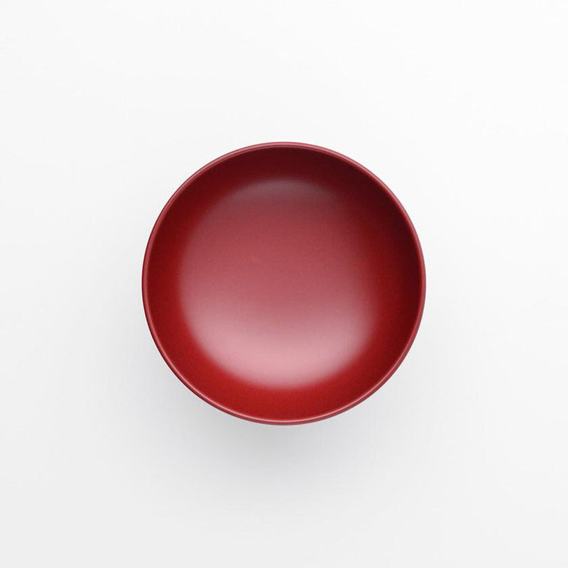 [BOWL] COMMON SOUP BOWL (RED) | HASAMI WARES| SAIKAI TOKI