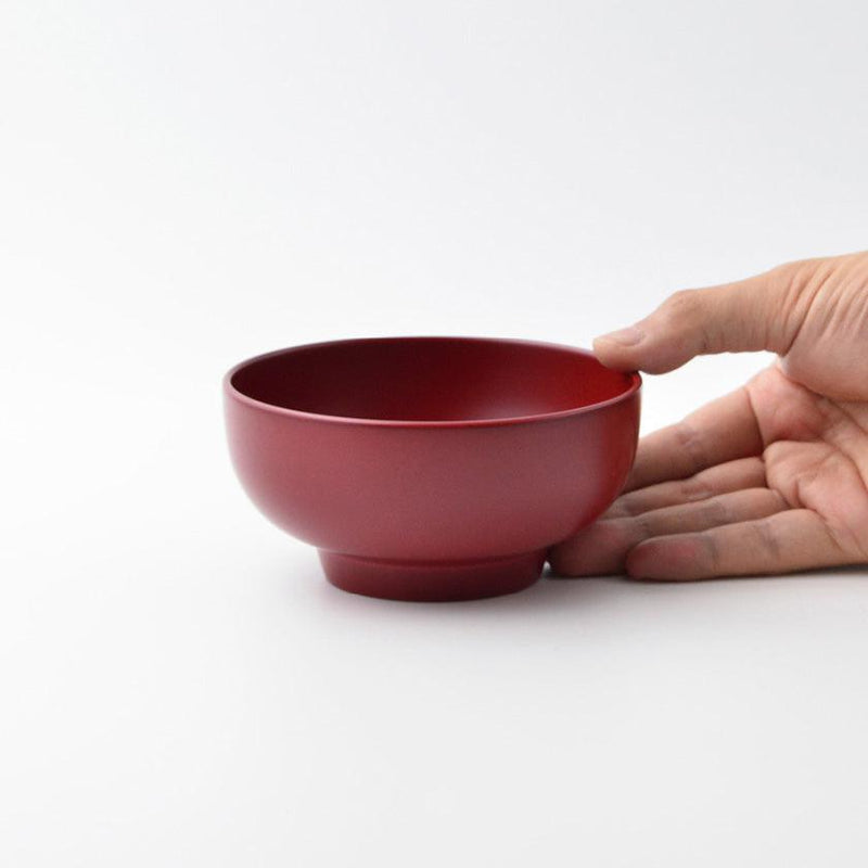 [BOWL] COMMON SOUP BOWL (RED) | HASAMI WARES| SAIKAI TOKI