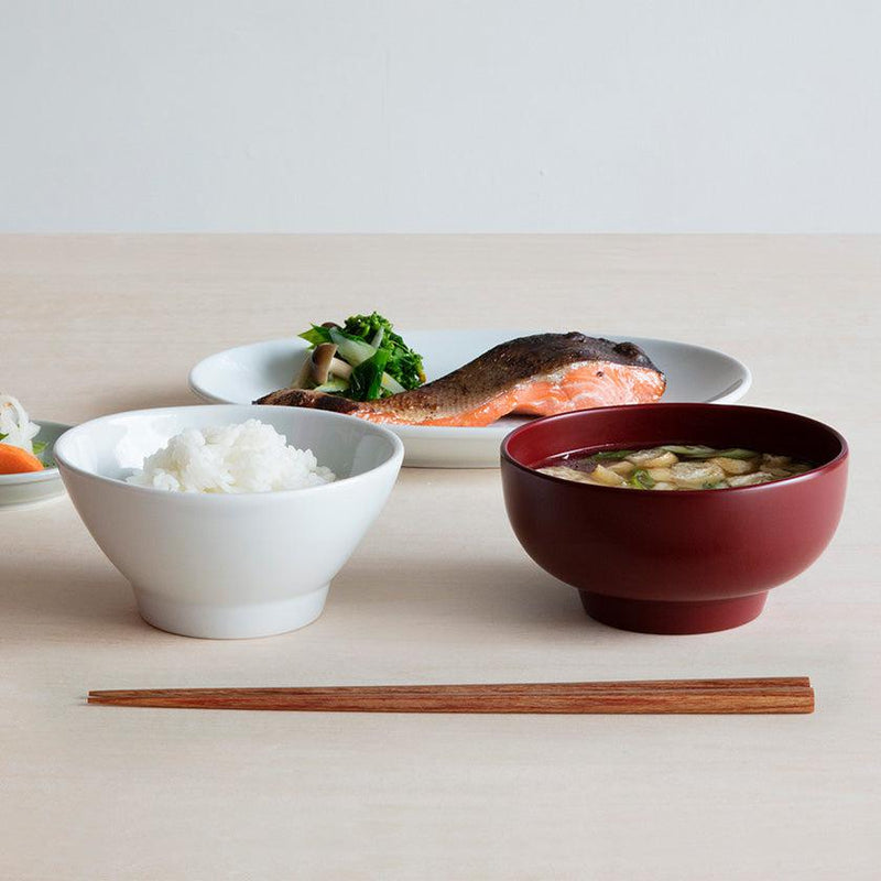 [BOWL] COMMON SOUP BOWL (RED) | HASAMI WARES| SAIKAI TOKI