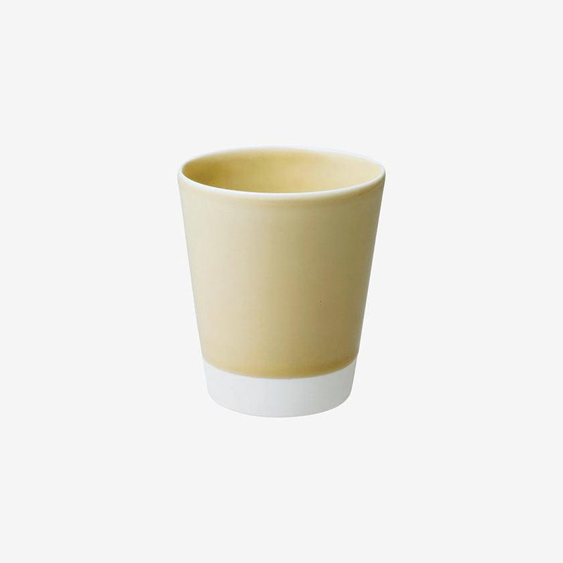 [CUP] ES CUP (M) YELLOW SET OF 5 | HASAMI WARES| SAIKAI TOKI