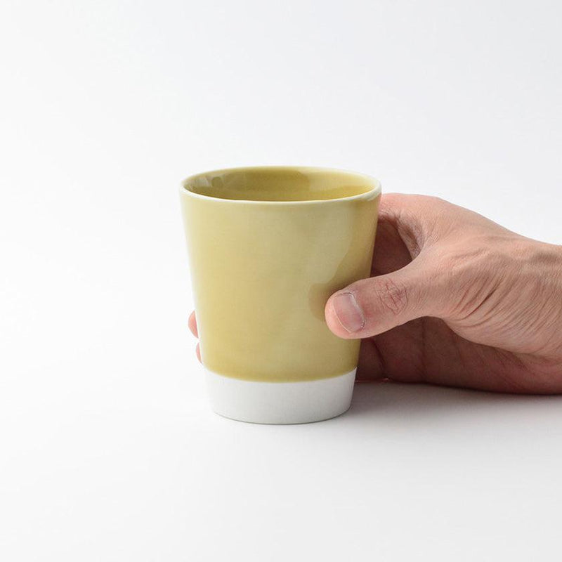 [CUP] ES CUP (M) YELLOW SET OF 5 | HASAMI WARES| SAIKAI TOKI