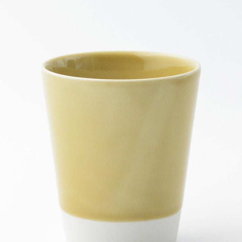 [CUP] ES CUP (M) YELLOW SET OF 5 | HASAMI WARES| SAIKAI TOKI