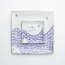 [DISHES] KOTOHOGI SQUARE PLATE (L) | HASAMI WARES| SAIKAI TOKI