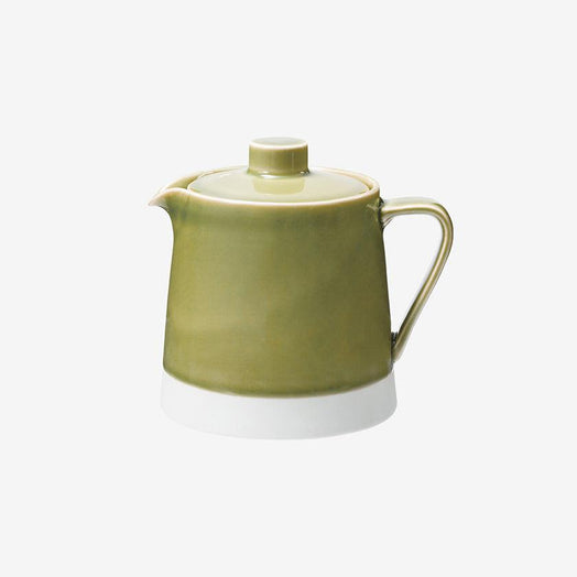 [JAPANESE TEA POT] ES POT ORIBE GLAZE | HASAMI WARES| SAIKAI TOKI