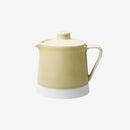 [JAPANESE TEA POT] ES POT YELLOW GLAZE | HASAMI WARES| SAIKAI TOKI
