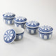 [ชุดจาน] Chrysanthemum Steamer Bowl ชุด 5 | Hasami Wares | Saikai Toki