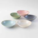[DISH SETS] SAISAI OVAL SMALL BOWL SET OF 5 | HASAMI WARES| SAIKAI TOKI