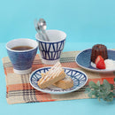 [DISH SETS] INDIGO BALL CUP&TRAY PAIR | HASAMI WARES| SAIKAI TOKI