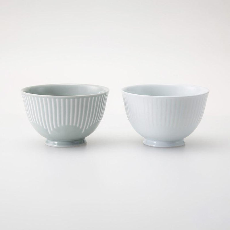 [BOWL SETS] SOFTLY FLOWER PAIR | HASAMI WARES| SAIKAI TOKI