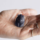 [FIGURINE] SINKOP SITTING BEAR (BLACK) | AINU CRAFTS