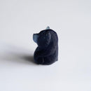 [FIGURINE] SINKOP SITTING BEAR (BLACK) | AINU CRAFTS