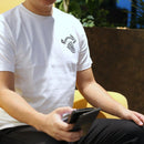 [T-SHIRT] HAPONETAI WHITE | AINU CRAFTS