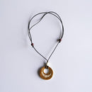 [PENDANT] DEER ANTLER (ROUND) | AINU CRAFTS