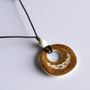 [PENDANT] DEER ANTLER (ROUND) | AINU CRAFTS