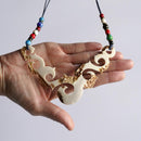 [PENDANT] DEER ANTLER (AINU PATTERN TYPE) | AINU CRAFTS