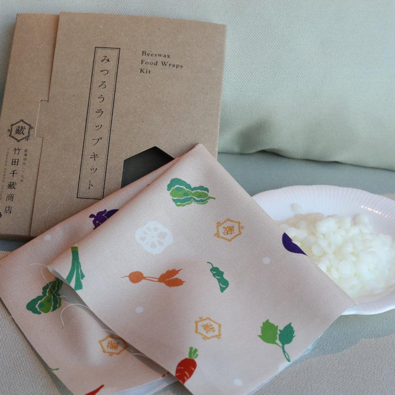 [BEESWAX WRAP] KYOTO VEGETABLES | HANDMADE KITS | TAKEDA SENZO STORE