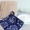 [BEESWAX WRAP] KYOTO KOMON NAVY | HANDMADE KITS | TAKEDA SENZO STORE