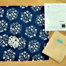 [BEESWAX WRAP] KYOTO KOMON NAVY | HANDMADE KITS | TAKEDA SENZO STORE