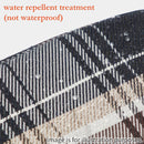 [SHOULDER BAG] WATER-REPELLENT NISHIJIN SILK CLASP GAMA-GUCHI WITH TARTAN CHECK (BEIGE) | NISHIJIN TEXTILES | ATELIER KYOTO NISHIJIN