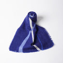 [SCARF] STREAMLINE (NAVY BLUE) S | KYO YUZEN DYEING | NOGIGUCHI KIHEI