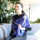 [SCARF] STREAMLINE (NAVY BLUE) S | KYO YUZEN DYEING | NOGIGUCHI KIHEI