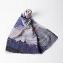 [SCARF]  NORTHERN ALPS M | KYO YUZEN DYEING | NOGIGUCHI KIHEI