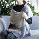 [SCARF]  NORTHERN ALPS M | KYO YUZEN DYEING | NOGIGUCHI KIHEI