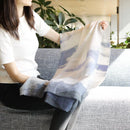 [SCARF]  NORTHERN ALPS M | KYO YUZEN DYEING | NOGIGUCHI KIHEI