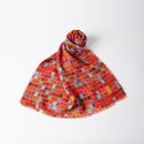 [SCARF]  SQUARE (RED) | KYO YUZEN DYEING | NOGIGUCHI KIHEI