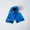 [STOLE] COTTON PENGUIN (WATER DANCE 1) | KYO YUZEN DYEING | NOGIGUCHI KIHEI