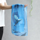 [STOLE] COTTON PENGUIN (WATER DANCE 1) | KYO YUZEN DYEING | NOGIGUCHI KIHEI