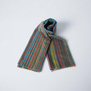 [STOLE] COTTON VERTICAL STRIPE (MULTICOLOR) | KYO YUZEN DYEING | NOGIGUCHI KIHEI