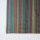 [STOLE] COTTON VERTICAL STRIPE (MULTICOLOR) | KYO YUZEN DYEING | NOGIGUCHI KIHEI