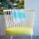 [STOLE] COTTON IRIKOHISHI (BLUE) | KYO YUZEN DYEING | NOGIGUCHI KIHEI