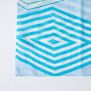 [STOLE] COTTON IRIKOHISHI (BLUE) | KYO YUZEN DYEING | NOGIGUCHI KIHEI