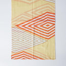 [STOLE] COTTON IRIKOBISHI (RED) | KYO YUZEN DYEING | NOGIGUCHI KIHEI