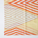 [STOLE] COTTON IRIKOBISHI (RED) | KYO YUZEN DYEING | NOGIGUCHI KIHEI