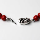 [NECKLACE] NANDINA (RED) | LACQUER BEAD | MASUISAI