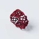 [HAND FAN] CRESCENT MOON (WHITE) GOLD LEAF | KARAKAMI (JAPANESE PAPER)｜KEIBIFUGETSU