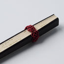 [HAND FAN] FULL MOON (WHITE) BRONZE | KARAKAMI (JAPANESE PAPER)｜KEIBIFUGETSU