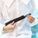 [HAND FAN] CRESCENT MOON (PURPLE) BRONZE | KARAKAMI (JAPANESE PAPER)｜KEIBIFUGETSU