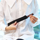 [HAND FAN] FULL MOON (PURPLE) GOLD LEAF | KARAKAMI (JAPANESE PAPER)｜KEIBIFUGETSU