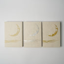 [STATIONERY] CRESCENT MOON (WHITE) | KARAKAMI (JAPANESE PAPER)｜KEIBIFUGETSU