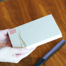 [STATIONERY] CRESCENT MOON (WHITE) | KARAKAMI (JAPANESE PAPER)｜KEIBIFUGETSU