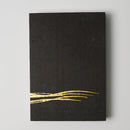 [STATIONERY] RED STAMP BOOK FULL MOON (BLACK) | KARAKAMI (JAPANESE PAPER)｜KEIBIFUGETSU