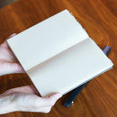 [STATIONERY] RED STAMP BOOK FULL MOON (PURPLE) | KARAKAMI (JAPANESE PAPER)｜KEIBIFUGETSU