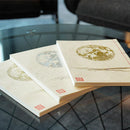 [STATIONERY] NOTEBOOK FULL MOON (WHITE) | KARAKAMI (JAPANESE PAPER)｜KEIBIFUGETSU