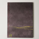 [STATIONERY] NOTEBOOK CRESCENT MOON (PURPLE) | KARAKAMI (JAPANESE PAPER)｜KEIBIFUGETSU