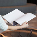 [STATIONERY] NOTEBOOK CRESCENT MOON (PURPLE) | KARAKAMI (JAPANESE PAPER)｜KEIBIFUGETSU